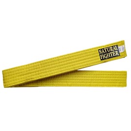 mmasport Karate Judo Aikido Taekwondo Belt for Martial Arts in Basic Cotton (Yellow, 260.00)