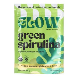 Spirulina Verde 100 Organico Usda Glow Superfoods 100 Gr                                                                                              