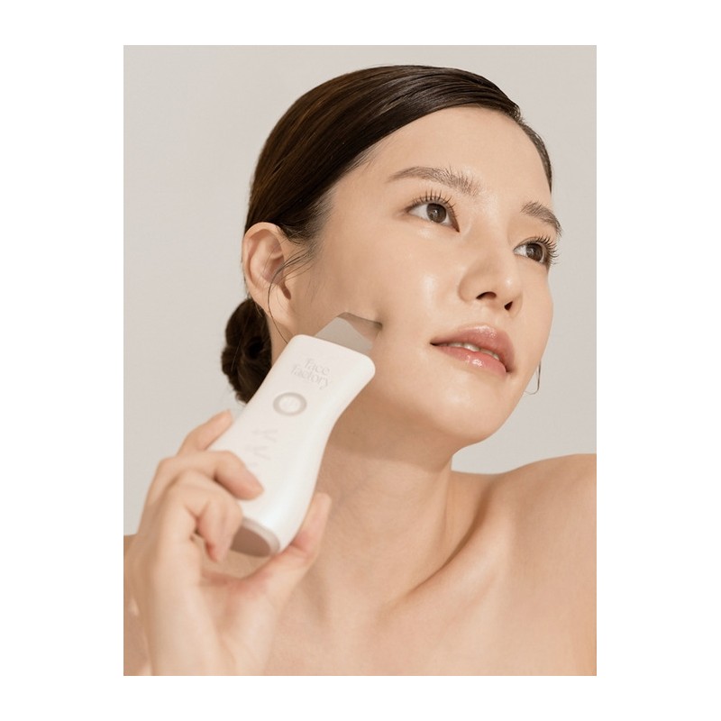Exfoliation, sebum management, ultrasonic galvanic aqua skin scrubber, water peeling