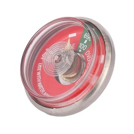 100 Psi Water Fire Extinguisher Gauge for Stainless Steel Water Fire Extinguishers, Fits Amerex, Ansul, Badger, 1/8" NPT Thread, Stainless Steel Body, Clear Dial (1)
