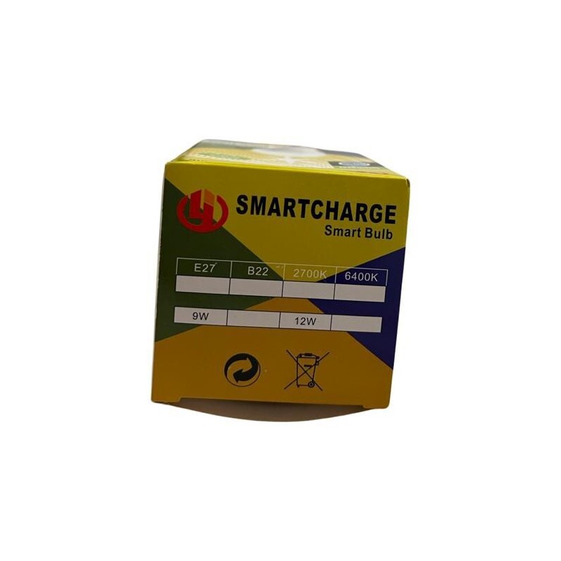 SMARTCHARGE Smart Bulb Intelligent 80% Good CRI, Energy Saving, Good