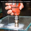 uxcell 4mm Diamond Drill Bits Hole Saws for Glass Ceramic