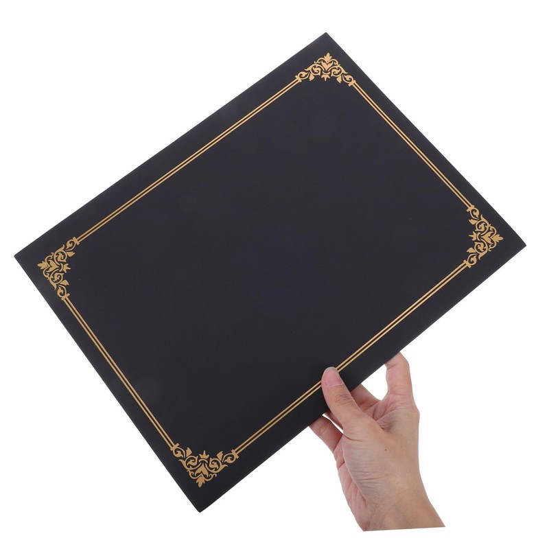 Operitacx Letter Size Certificate Holders Gold Foil Award Wedding Graduation