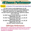 Rear Wiper Blade for Toyota Corolla Hatchback 2019-2025 2024 2023