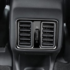 NIUNIUFU VEZEL-BHC1 Honda New Vezel, Rear Air Conditioner Panel Cover, Rear Armrest, Air Conditioner Vent Frame, Garnish, Air Conditioner Vent Cover, Rear Air Conditioner Cover, Garnish, Accessories, Scratch-Resistant, Interior Parts, ABS Resin, 1P, New 