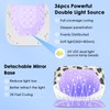 UV LED Nail Lamp Cordless, HUITINE 80W Rechargeable UV Light