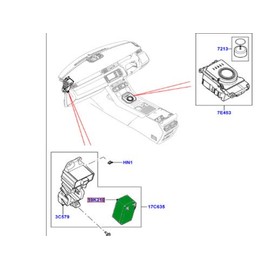 LAND ROVER DASH AUXILIARY BATTERY RANGE ROVER EVOQUE LR024953