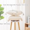 decorUhome Boho Khaki Cushion Covers 45x45cm Set of 2, Decorative