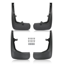G-PLUS 4PCS Mud Flaps Splash Guards Mudguards Mudflaps with Hardware Compatible with Land Rover Range Rover Sport L320 2006-2013 Front LH RH & Rear LH RH