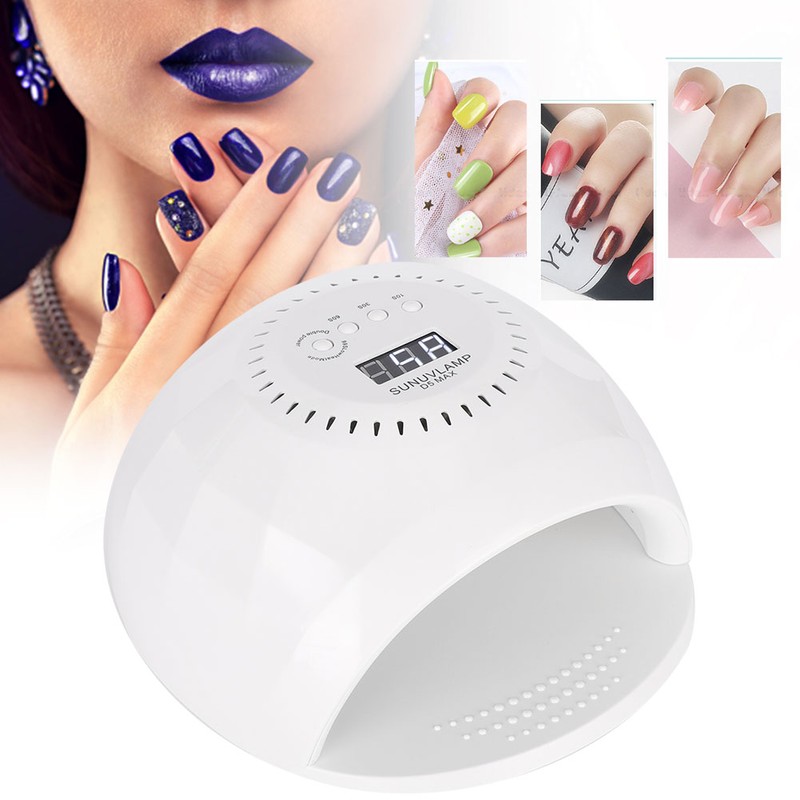120W Nail Art Lamp Dryer Fast Drying Gel Polish Curing