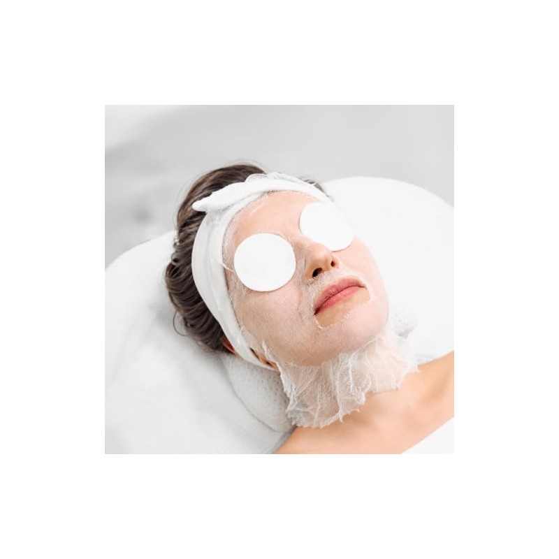 For Pro Precut 100% Cotton Gauze Facial Mask, 100 Count