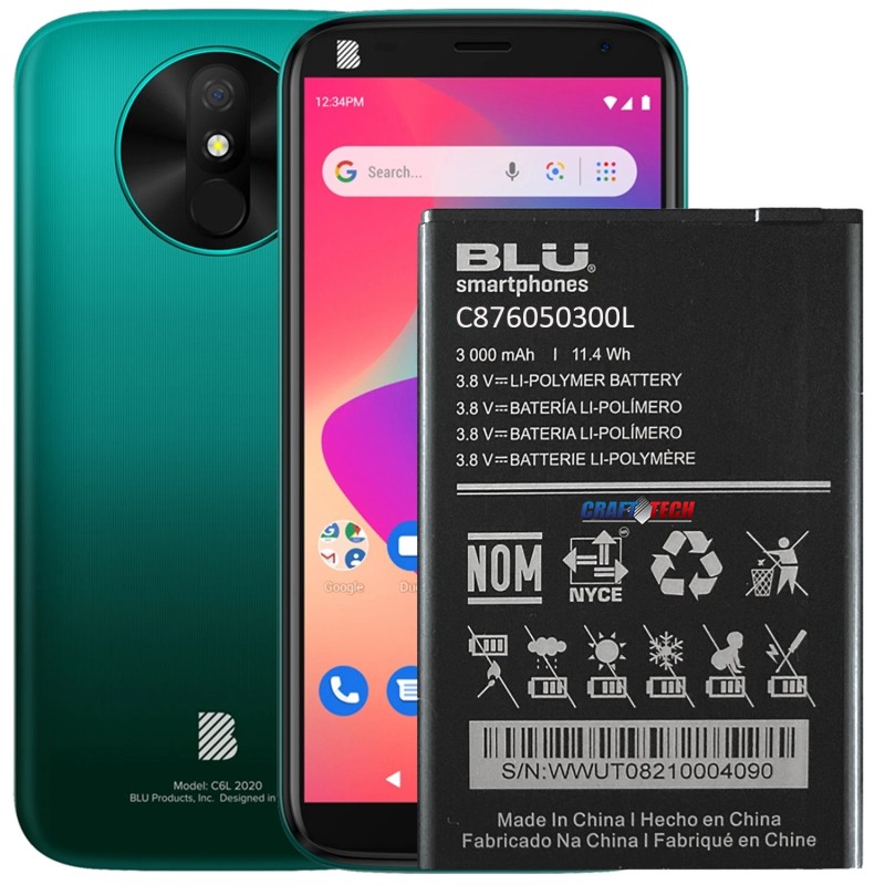 BLU J7L J0070WW BLU C6L C0090ww Original OEM BLU Battery