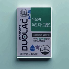 Duolac Baby Duo Didrops Lactobacillus Green Liquid / 듀오락 베이비 듀오 디드롭스 유산균 그린 액상