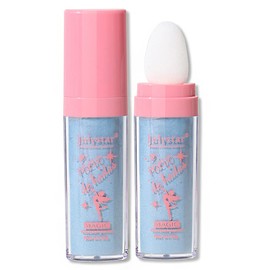 GL-Turelifes Highlighter Stick Puff Fairy Stick Highlighter Powder Glitter Loose Powder Brush Stick Contouring Powder Shimming Powder Tiktok Makeup (P04 Sky Blue)