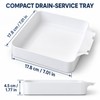 Washing Machine Drain Water Collection Tray, 7 Inch Lint and