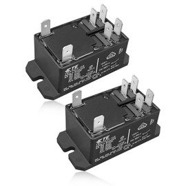 HUQUZN Power Relay DPST-NO 120VAC 30A, 6-Pins General Purpose Relay Replace T92P7A22-120 10459304, 2PCS