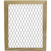 Creative Hobbies Unfinished Wood Chicken Wire Frame - Ready to