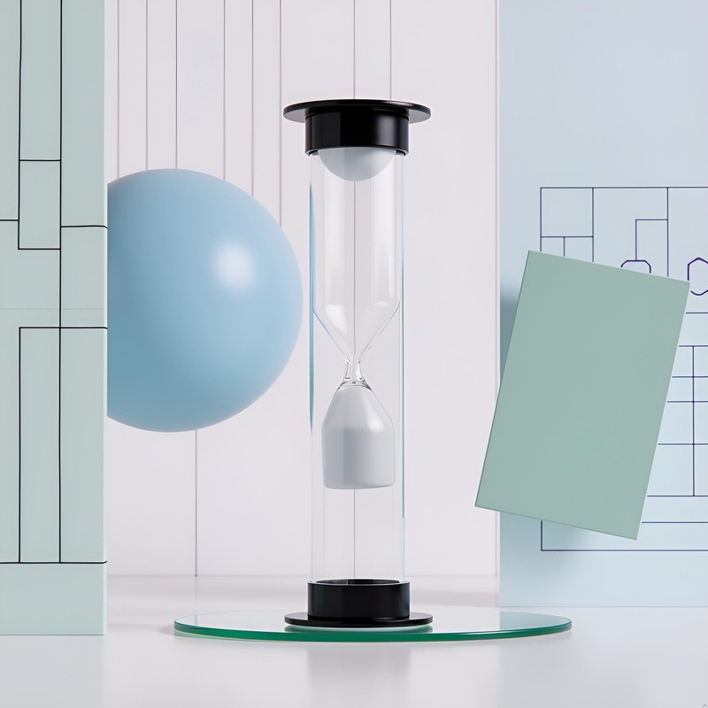 60 Seconds 1 Minute New White Mini Sandglass Hourglass Sand