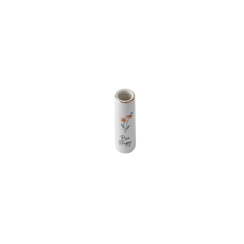 CGB Giftware | Just Smile 'Bee Happy' Ceramic Bud Vase