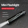 Red Portable Mini Flashlight, High Brightness Water-Proof Outdoor Emergency LED