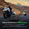 EJEAS V6 Pro Motorcycle Helmet Intercom Waterproof Bluetooth Wireless Headset