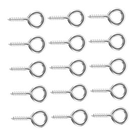 jojofuny Pcs Small Sheep Eye Screw Nails Set Metal Hooks Easy Installation DIY Jewelry Home Decor