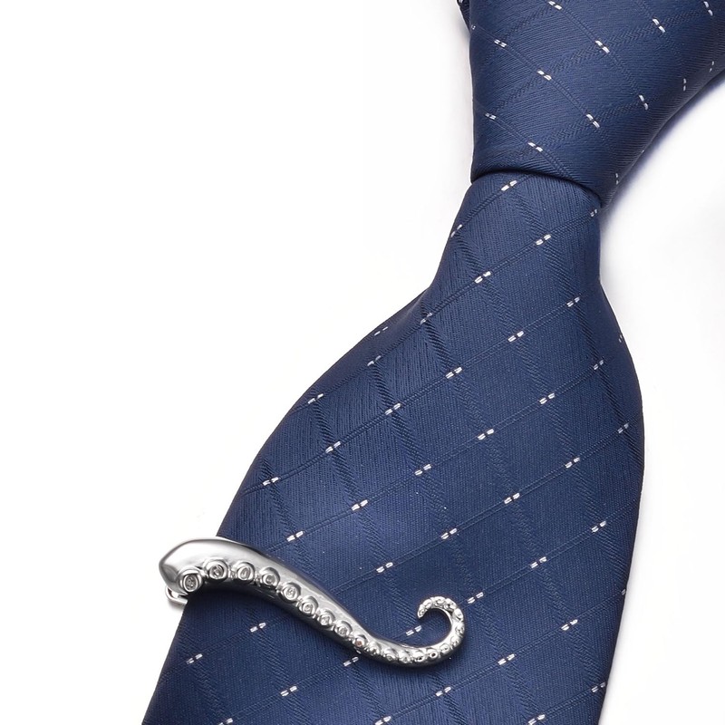 Yoursfs Necktie Clip, Octopus Leg, Animal Tie Pin, Stylish, Men's