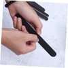 Healvian 40pcs Double-sided Nail File Black Sand Eva Grinding Tools
