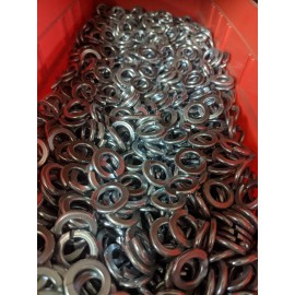 BSI 7/16"  SPLIT LOCK WASHER ZINC PLATED  25 EACH