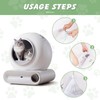 Cat Litter Box Liners For Meowant, 100 Count, 20 x