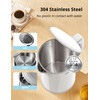 COMFEE' Electric Kettle and Tea Kettle, 1.5L Double Wall, Stainless