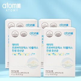 Atomy Probiotics 10 Plus Probiotic Lactic Acid Bacteria (Arrived in March) 30 packets, 4 units / 애터미 프로바이오틱스 10플러스 친생유산균 (3월 입고) 30포, 4개