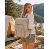 Backpack Cooler 40 Cans Puffer Soft Cooler with Laptop Compartment