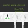 Power Strip Extension Long Cord 2500W Multi Functional with USB