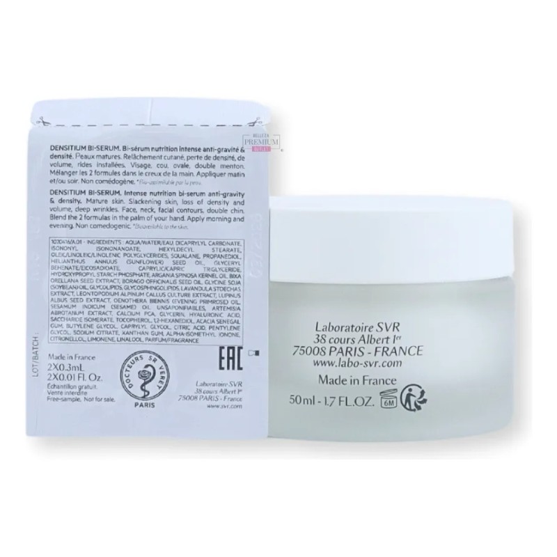 Svr Densitium Crema 50 Ml. Momento de aplicación Día Tipo