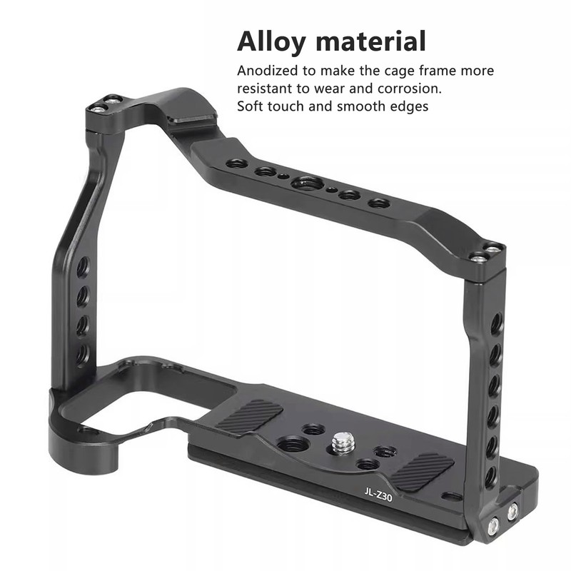 JLwin Camera Cage Aluminum Alloy 1/4 Inch 3/8 Inch Screws