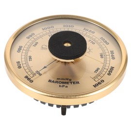 BESPORTBLE Dial Barometer for Home Use Indoor Multifunctional Thermometer Barometer Tool for Living Rooms Gardens and Offices Easy Calibration