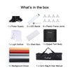 Finnhomy 24x24 Photo Box Professional Portable Photo Studio Photo Light