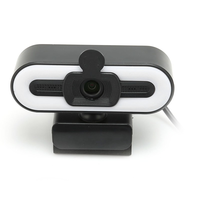 Webcam USB2.0 1080P HD 30FPS High Resolution LED Light PC