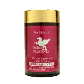 ワンエイティー 馬プラセンタ 255mg×180粒 約2か月分 飲みやすいソフトカプセルタイプ 1粒に14764mgもの馬プラセンタエキスを高濃縮 ビオチン配合 サプリメント