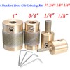 EsportsMJJ 4pcs Grinding Bits Set MCB18 MCB14 MCB1 MCB34 Grinder