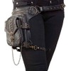 Malayas Cestlafit Leather Vintage Shoulder Bag, Steampunk Punk Handbag, Leather