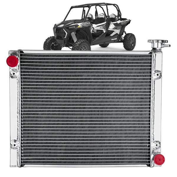 KUNTAUTOS 1240745 Aluminum Radiator for 2014-2019 2017 2018 Polaris RZR