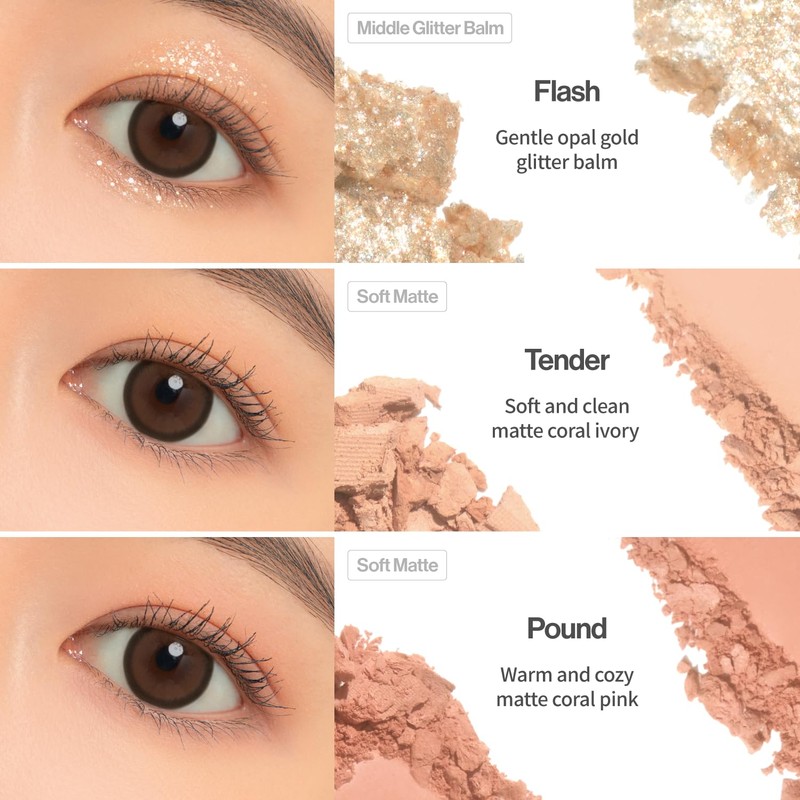 UNLEASHIA Glitterpedia - Eyeshadow Palette - 9 Shades - Various