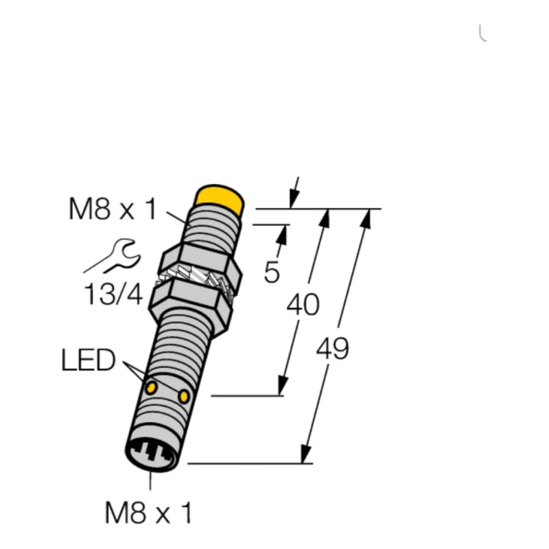 Turck Ni6u-eg08-ap6x-v1131 Sensor Inductivo