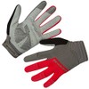 Endura Men's Hummvee MTB Cycling Glove, Full Finger - Red,