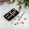 OwnMy 27PCS Leather Stamping Tools Kit Includes 26PCS 8mm Capital