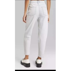 Wild Fable  Womens Super-High Rise Tapered Jeans - Wild Fable - Ultra Light Wash Sz 00