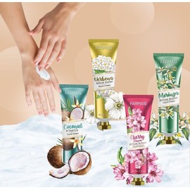 Crema de manos con flor de cerezo y manteca de karité de Farmasi, 30 ml/1 fl.oz. 1 fl.oz