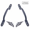 SUL Black Cast Iron Hot Bed Handles with Screw for